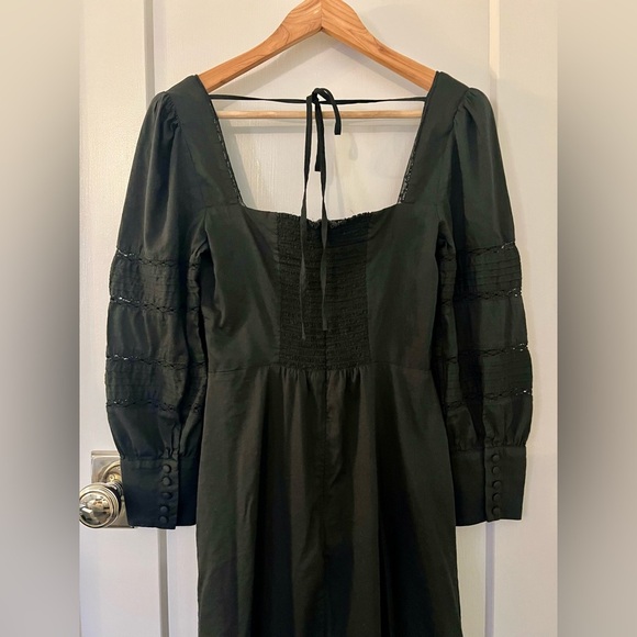 Reformation Dolan Dress in Black Size 4 - Picture 6 of 11
